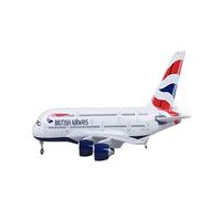 HZCVSG Aeroplanes 1:160 Scale Model Fit For A380 with Lights and Wheels Die-Cast Resin Aircraft Collection(A)