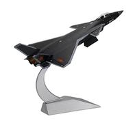HZCVSG Aeroplanes 1:48 Fit For J-20 Fighter Black Die-Cast Model Collectible Aircraft Display Souvenir Gift