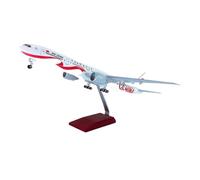 HZCVSG Aeroplanes 47cm For UAE Presidential B747 Airplane Model Diecast Aircraft W Lights Display Stand(NO Light)