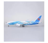 HZCVSG Aircraft For China Southern Airlines B787 with Wheel 1:130 Resin Airplane Toy Souvenir 43CM(Without Light)