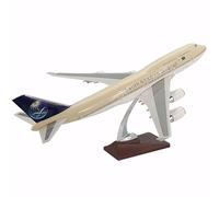 HZCVSG Airplane B747-400 Aircraft Saudi Arabian Airlines Plane Model Metal Models Die-Cast Aircarft Jet For 1/150 Scale 47cm(Normal)