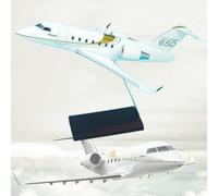 HZCVSG Airplane Model 8.26 In Model Jet Airplane Bombardier 650 Plane Model Diecast Collectibles Resin Aircraft Model for Collection Or Gift