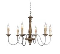 HZCVSG American Countryside French Chandelier V-intage Living Room Dining Room Bedroom Light,for Various Rooms