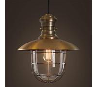 HZCVSG American Minimalist Industrial Glass Chandelier Postmodern - Small Copper Pendant Light Bedside Bar Restaurant Bedroom Household Hanging,for Various Rooms