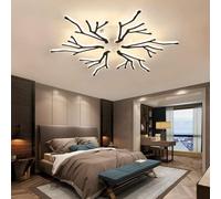 HZCVSG Black Acrylic Ceiling Lights Living Room Ceiling Light Creativity Bedroom Ceiling Lamp Indoor Decorate Acrylic Lampshade,for Various Rooms