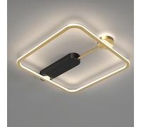 HZCVSG Ceiling Lamp Flush Mount Ceiling Lights Fixture Round/Square Acrylic Ceiling Light Compatible with Living Room Dining Room,for Various Rooms