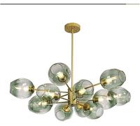 HZCVSG Century Sputnik Chandelier - Ceiling Lamp, Glass Branch Fixture, Base, Novelty Compatible with Kitchen, Home - Contemporary Hanging Chandeliers,for Various Rooms