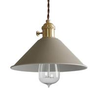 HZCVSG Chandelier Lamp Candy Color Single Head Chandelier Retro Lamp Shade Industry 1 Lights Pendant Fixture Inhtsdoor,