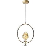 HZCVSG Classic - Crystal Chandelier Sparkly Ceiling Light Single Head Personality Hanging Lamp,for Various Rooms