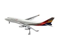 HZCVSG Collectible Plane 1:200 For Asiana Airlines StarAlliance Boeing B747-400 Diecast Aircraft Model HL7421