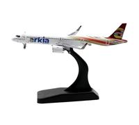 HZCVSG Collectible Plane 1:400 FOR Arkia Airlines A321neo Diecast Aircraft Jet Model 4X-AGK with Stand