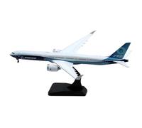 HZCVSG Collectible Plane 1:400 For Boeing B777-9X Folded House Color Diecast Aircraft Model N779XW