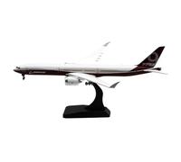 HZCVSG Collectible Plane 1:400 For Boeing B777-9X Folded Version Diecast Aircraft Jet Model with Stand