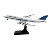 HZCVSG Collectible Plane 1:400 For Kuwait Airways Boeing B747-400(M) Diecast Aircraft Model 9K-ADE Flaps Down