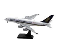HZCVSG Collectible Plane 1:400 For Singapore Airlines StarAlliance A380 Diecast Aircraft Jet Model