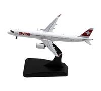 HZCVSG Collectible Plane 1:400 For Swiss Airlines StarAlliance A321NEO Diecast Aircraft Model HB-JPB
