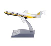 HZCVSG Collectible Plane 200 FOR Air Anglia Fokker F-28-4000 Diecast Aircraft Jet Model G-JCWW with Stand Planetoy Set