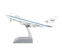 HZCVSG Collectible Plane 200 For Boeing B747SP Diecast Aircraft Jet Model N747NA with Key Chain Planetoy Set