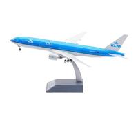 HZCVSG Collectible Plane 200 For KLM Airlines SkyTeam Boeing B777-200 Diecast Aircraft Jet Model PH-BQP Planetoy Set
