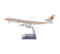 HZCVSG Collectible Plane 200 For National Airlines Boeing B747-400 Diecast Aircraft Jet Model N77773 Planetoy Set