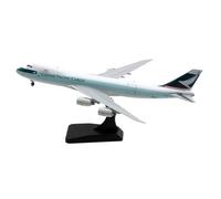 HZCVSG Collectible Plane 400 For Cathay Pacific Cargo Interactive Boeing B747-8F Diecast Aircraft Model B-LJF Planetoy Set