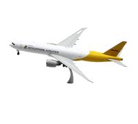 HZCVSG Collectible Plane For 1:200 Singapore Airlines Open Door Boeing B777-200 Diecast Aircraft Model