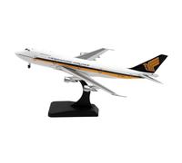 HZCVSG Collectible Plane Gift 1:400 For Singapore Airlines Boeing B747-200 Diecast Aircraft Jet Model
