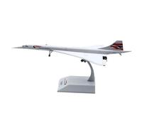HZCVSG Collectible Plane1:200 For British Airways Aérospatiale Concorde Diecast Aircraft Jet Model G-BOAG Playkits