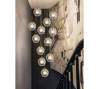 HZCVSG Creative Chandelier for High Ceiling Stairwell: 50x220cm