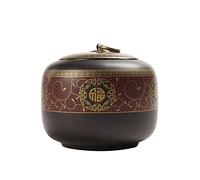 HZCVSG Cremation Ashes Urn for Adult， Human Medium and Large Funeral Memorial Box, Handmade Ceramics Keepsake, Family or Cemetery (Size : 13.5x12cm) Good Times