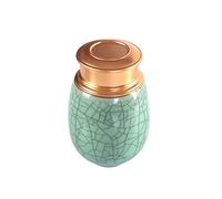 HZCVSG Cremation UrnsFor Ashes Funeral Urn Cremation Urns Adults Children Pet Urns Sealed Against Moisture Aluminum Material Inner and Outer Double Cover Strong Seal Moisture Exquisite 7 * 9.5cm Good