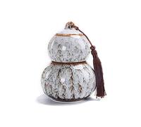 HZCVSG Cremation UrnsFor Ashes Funeral Urn Cremation Urns Adults Children Pet Urns Sealed Against Moisture Unique Shape Beautiful Souvenir 11.2 * 15.8cm (Color : Multi-Colored) Good Times