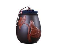 HZCVSG Cremation UrnsFor Ashes Funeral Urn Cremation Urns Adults Children Pet Urns Sealed Against Moisture Purple Sand Material Tasteful Styling Beautiful and Practical Affordable Handmade Good Times