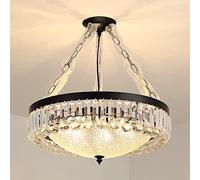 HZCVSG Crystal Ceiling Light Light Luxury Restaurant Study Hanging Lights,for Various Rooms