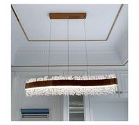 HZCVSG Crystal Chandelier Living Room Designer Luxury Pendant Lights Compatible with Kitchen Island Rectangular Hanging Lamp,for Various Rooms