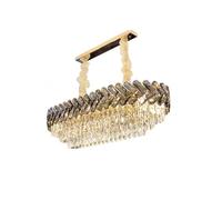 HZCVSG Crystal Round Chandelier Restaurant Living Room Luxury Bedroom Lights Villa Lamps and,for Various Rooms