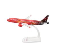 HZCVSG Diecast 1:200 Scale A320 Trident Brussels Airlines ABS Plastic Airplane Toys Aircraft Plane Model Toy Assembly For Display Collection and Gifts