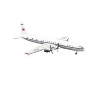 HZCVSG Diecast 1:400 Scale Ilyushin Il-18 YU18002 CAAC Planes Airplanes Airlines Aircraft Plane Model For Display Collection and Gifts
