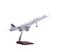 HZCVSG Diecast 50CM 1/125 Scale Plane Concorde Air France Airline Model Airplane Toy Resin Airfrance Aircraft For Display Collection and Gifts