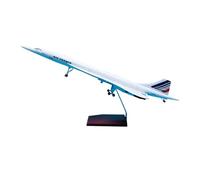 HZCVSG Diecast Aeroplanes 1:123 For Concorde Air France Model 50cm Aircraft Kit with Wheels and Lights