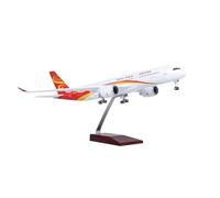 HZCVSG Diecast Aeroplanes 1:142 For Hainan A350 Simulation Civil Aviation Airliner Aircraft Model with Wheels and Lights(No Light)