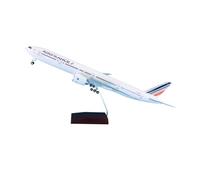 HZCVSG Diecast Aeroplanes 1:185 For Boeing B777-300 Air France 47cm Wheeled Zinc Aircraft Model