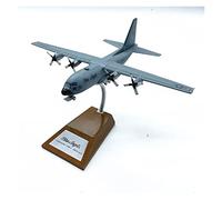 HZCVSG Diecast Aeroplanes 1/200 Scale Fit For Air Force Transport C130 Aircraft Model Simulation Finished Ornament Toy