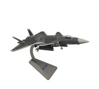 HZCVSG Diecast Aeroplanes 1:72 For J-20 Stealth Fighter Aircraft Model Adult Collectible Toy Gift Souvenir Display
