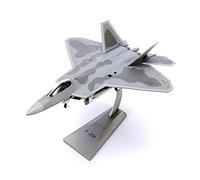 HZCVSG Diecast Aeroplanes 1/72 Scale Fit For F-22A Fighter Material Finished Simulation Aircraft Model Toy Display Collection