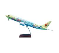 HZCVSG Diecast Aeroplanes 1:85 Light with Wheels For Boeing B737-800 China Eastern Aircraft Model Collection 47cm