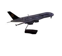 HZCVSG Diecast Aeroplanes 160 Aircraft For A380 Lufthansa Airplane Model with and Wheels Die-Casting ABS Resin(with Lights)