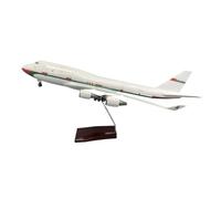 HZCVSG Diecast Aeroplanes 47cm For Aircraft B747 Aman Presidents Special Plane Model with Touch Lights Wheels Airplane Decoration(with Light)