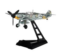 HZCVSG Diecast Aeroplanes 72 German BF109G Jet For Fighter Simulation WWII Aircraft Model Toy Collection