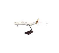 HZCVSG Diecast Aeroplanes For Uganda Airways 330 Passenger Airplane Model Africa Assembled Aviation Aircraft Gift Ornaments(No Light)